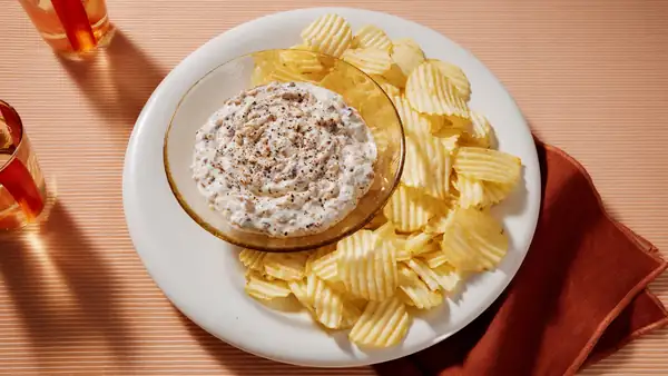 Cottage Cheese Caramelized Onion Dip