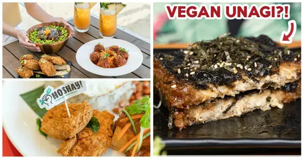 10 Food Places With Unique Plant-Based Dishes, Including Vegan Unagi Don And Crispy Fried ‘Chicken’
