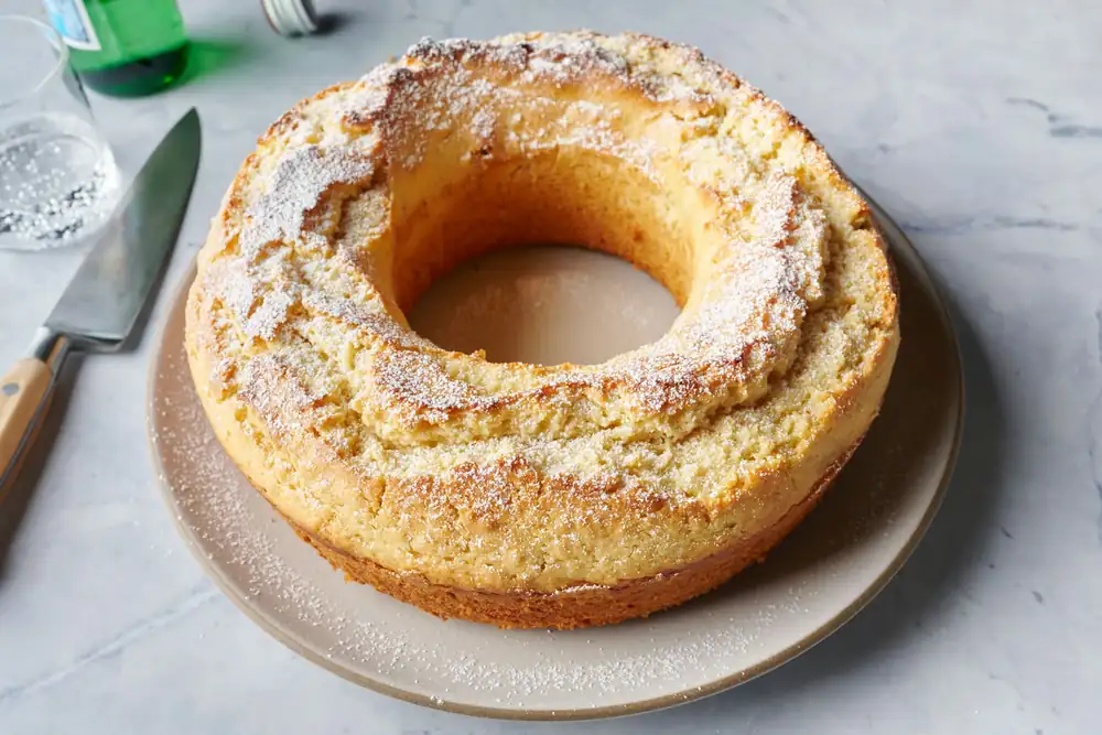 Pastel de descarte de masa madre: Ciambella