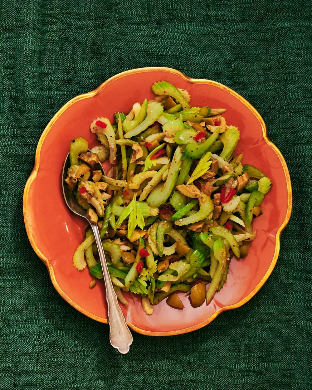 Celery and Olive Salad Recipe