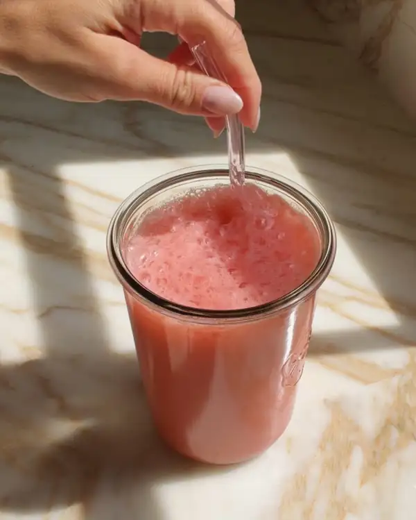 Brazilian strawberry lemonade