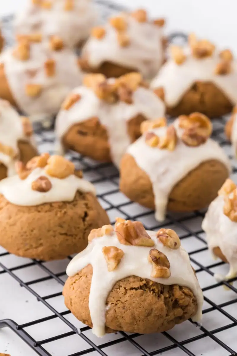 Maple Walnut Spice Cookies