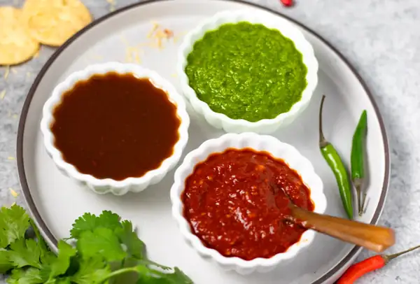 Three Indian Chutneys