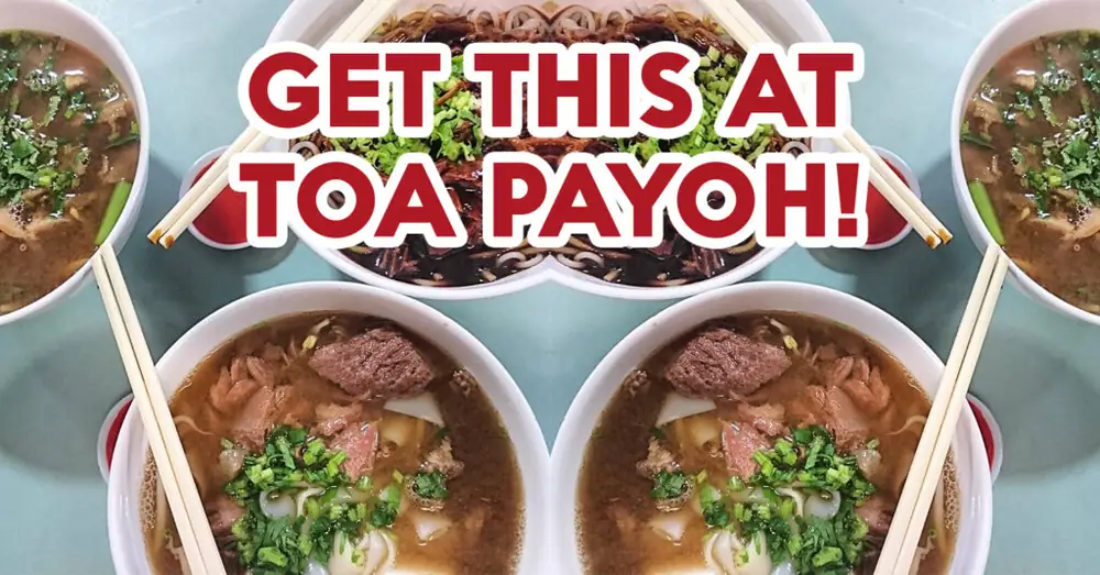 10 Toa Payoh Lorong 8 Food Centre puestos que sirven fideos de carne, mee hoon kuay y más