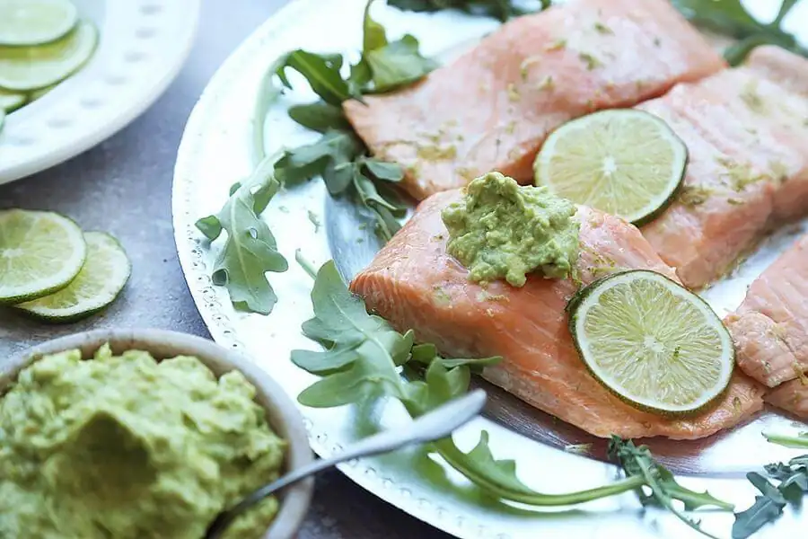 Lime Margarita Grilled Salmon