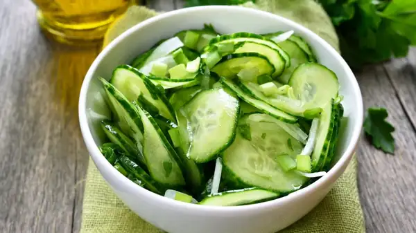 The Key To Preventing Watery Cucumber Salad Is All In The Seeds