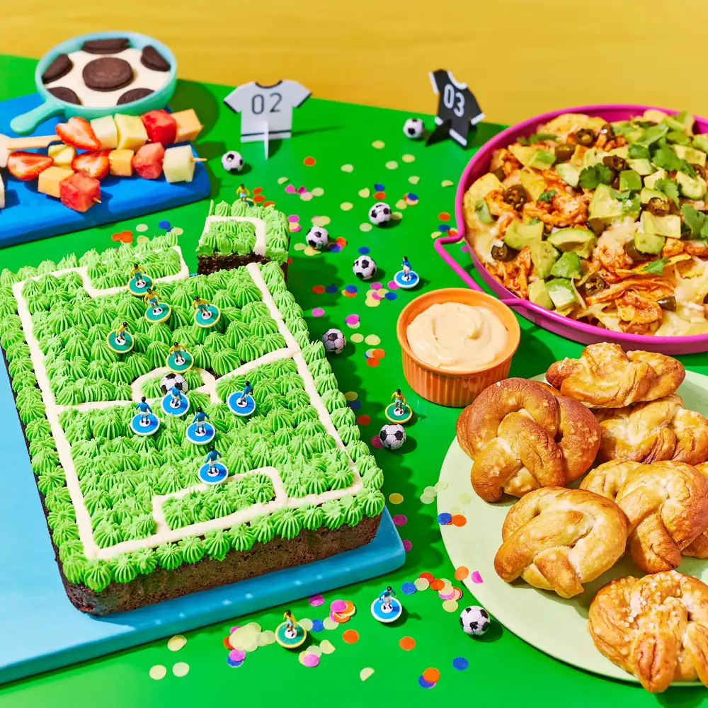 ¿Vas a ver a Inglaterra esta noche? 30 recetas para alimentar a tu grupo de aficionados al fútbol.