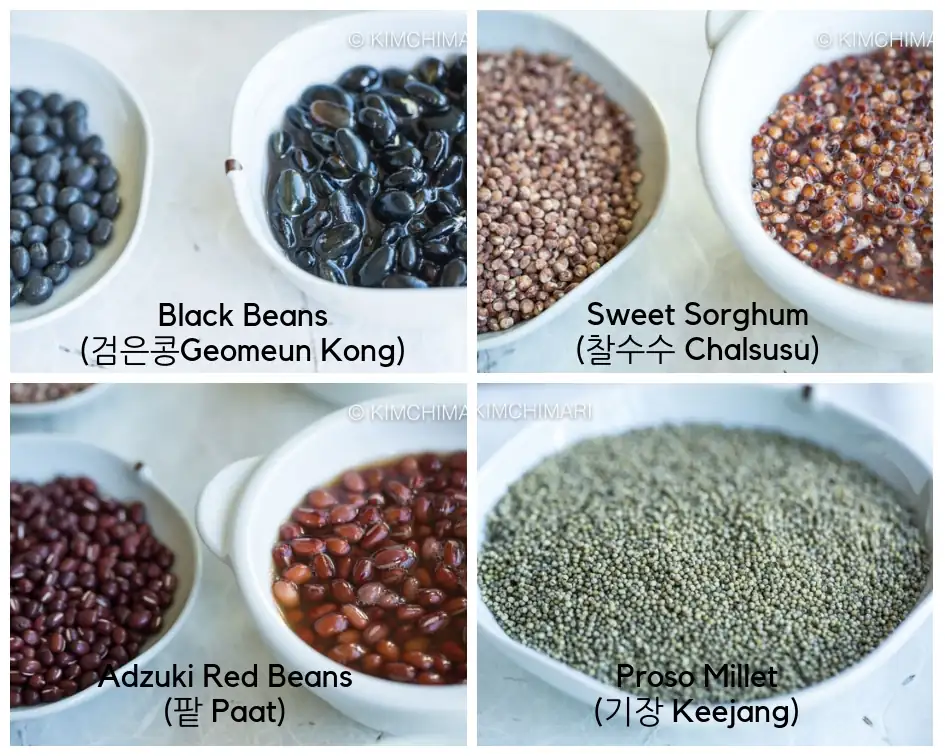 Korean Multigrain Rice (Japgokbap or Ogokbap)