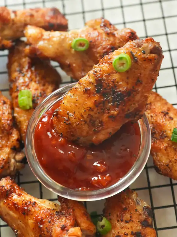 Crispy Grilled Chicken Wings