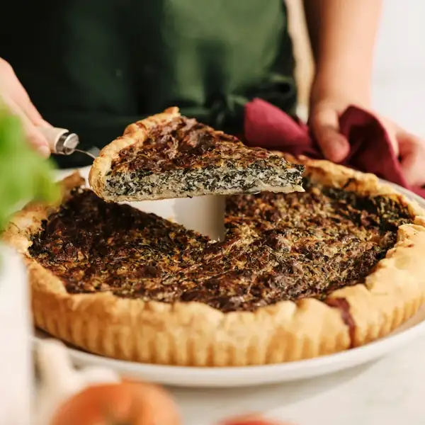 Laura Sharrad’s ricotta & silverbeet pie