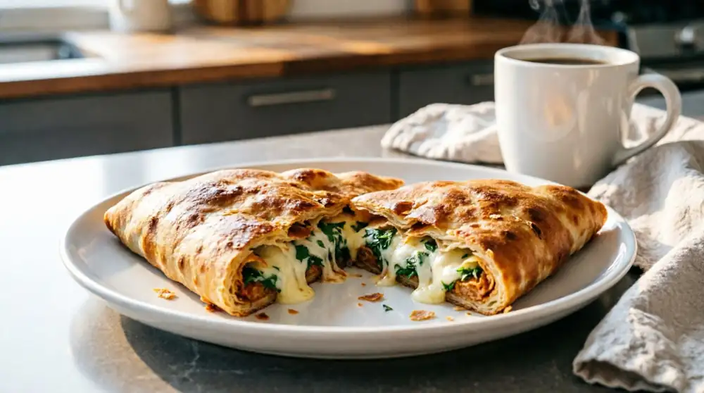 No more boring breakfast sandwiches: a one-minute recipe for “envelopes”