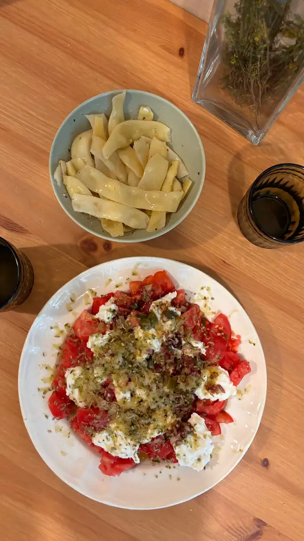 Frozen Gherkin Caprese