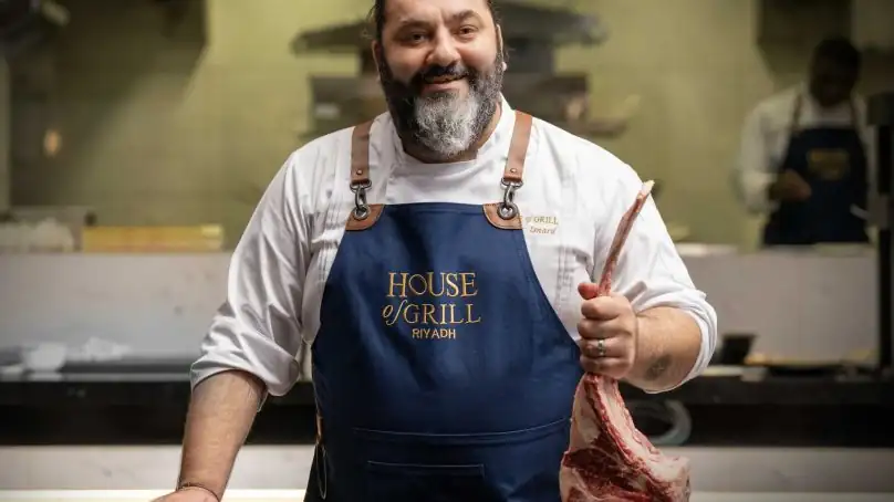 Nicolas Isnard, a Michelin-starred chef, runs House of Grill in Riyadh