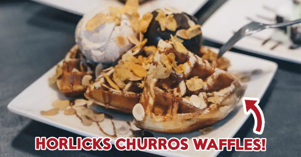 Three’s A Crowd Cafe Review: Horlicks Waffles At A HDB Ice Cream Cafe In Tampines