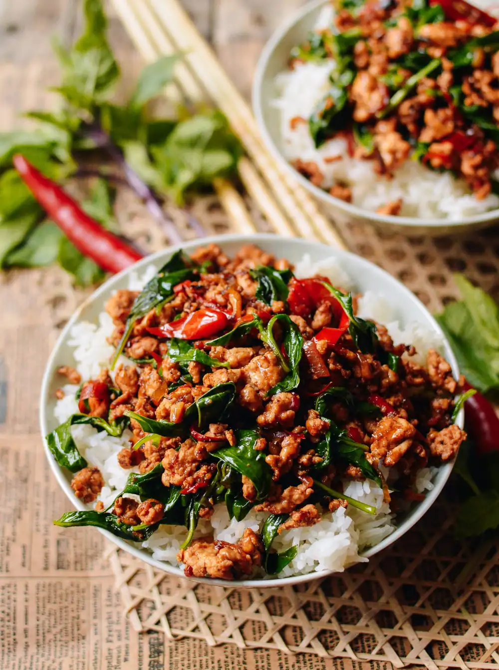 10-Minute Thai Basil Chicken (Easy Gai Pad Krapow)