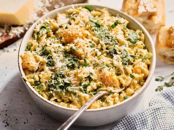 ¡No lo vas a creer! ¡Este orzo estilo restaurante cuesta solo $1.94 por porción!