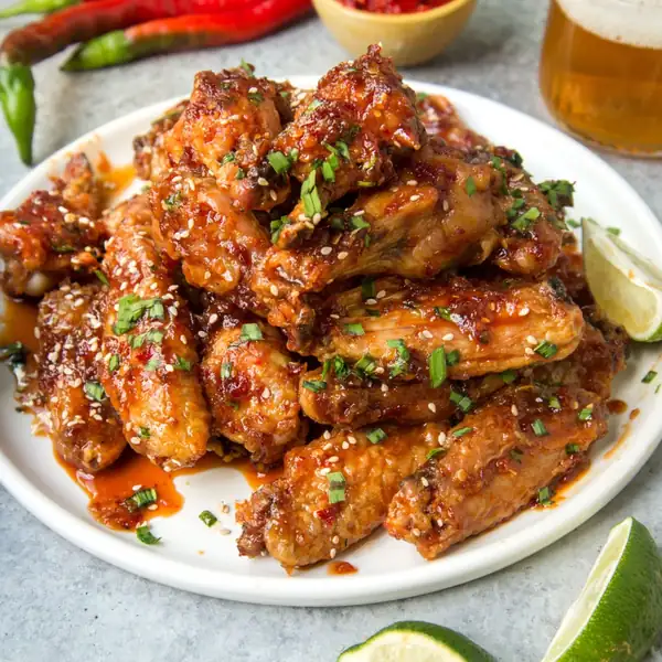 Sticky Sambal Chicken Wings