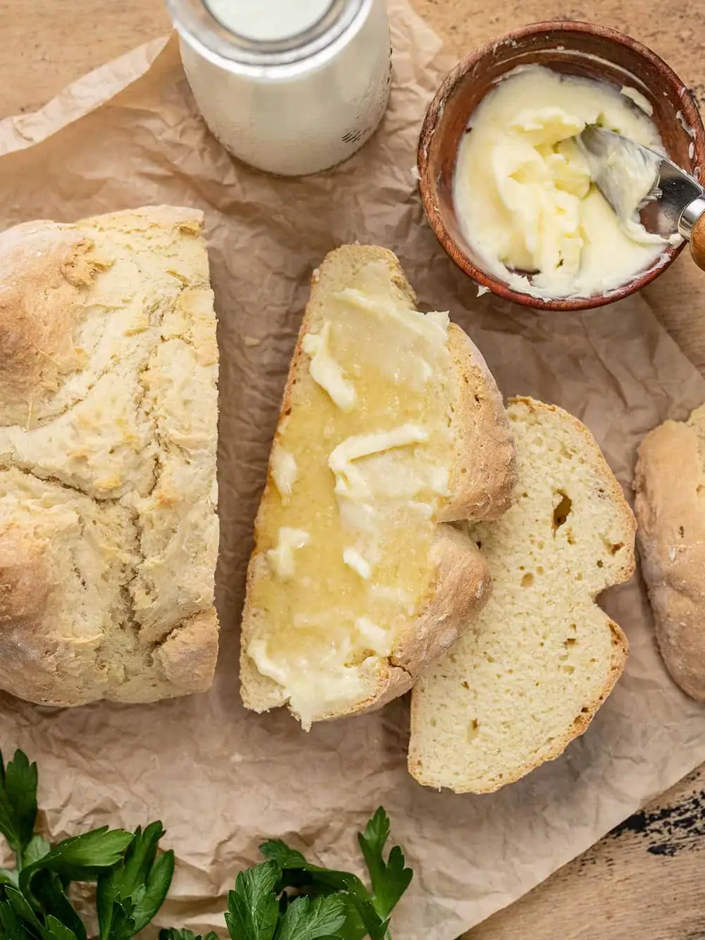 ¡Prueba mi receta fácil de pan de soda que le encantó a Gordon Ramsay!