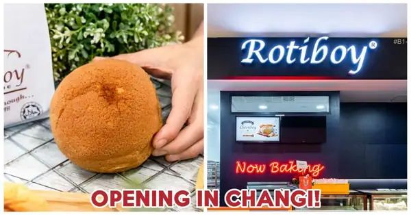 Rotiboy abrirá sus puertas en la Terminal 3 del Aeropuerto Changi, trayendo los famosos bollos de café a Oriente