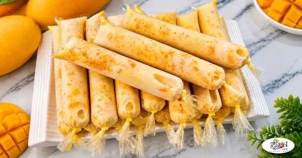 Best Creamy Mango Ice Candy for Hot Summer Days