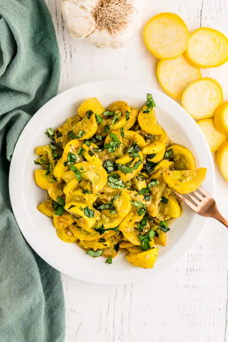 Smothered Yellow Squash