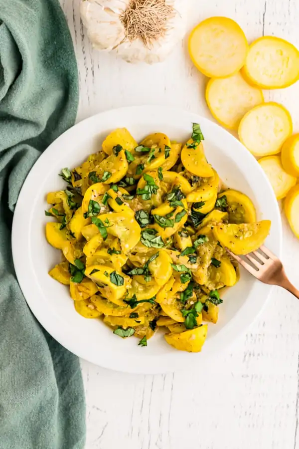Smothered Yellow Squash