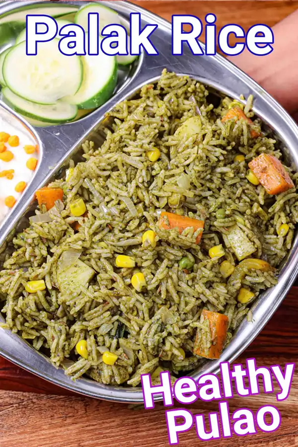 Receta de Palak Pulao