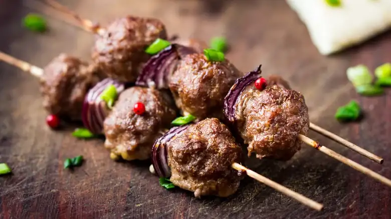 Take Your Frozen Meatballs To The Next Level And Throw Them On The Grill