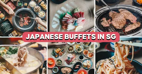 20 buffets japoneses en Singapur Desde $18.99++ Para sashimi y yakiniku ilimitados