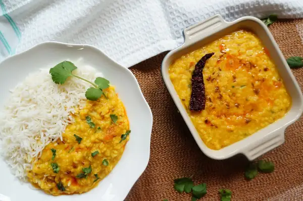 Moong Dal Fry (Yellow Lentil Soup)