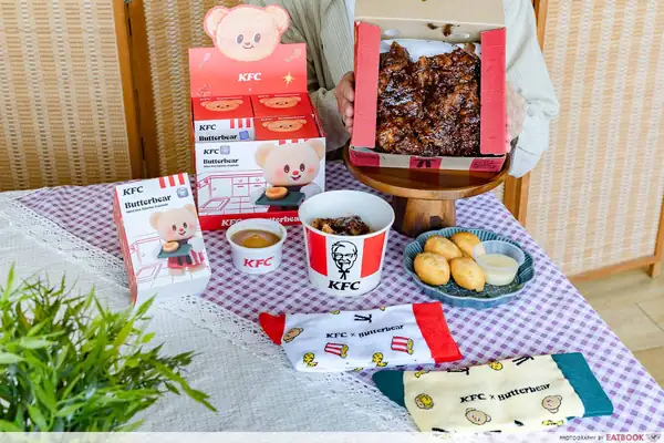 KFC Launches Butterbear Blind Boxes And Collectibles With New Thai-Thai Saucy Chicken