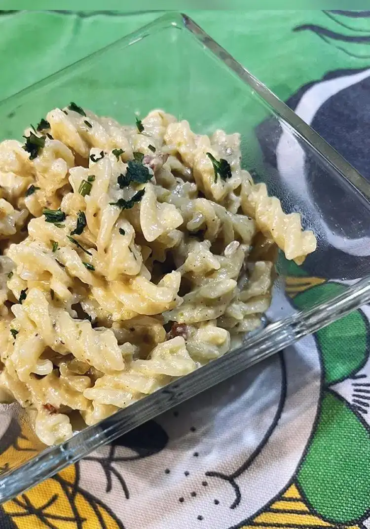 PASTA WITH OLIVE CREAM 🫒