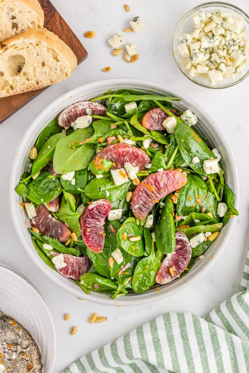 Blood Orange Spinach Salad