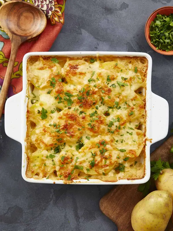 Comfort Food Level: Elite. Budget Level: Low. Scalloped Potatoes FTW!