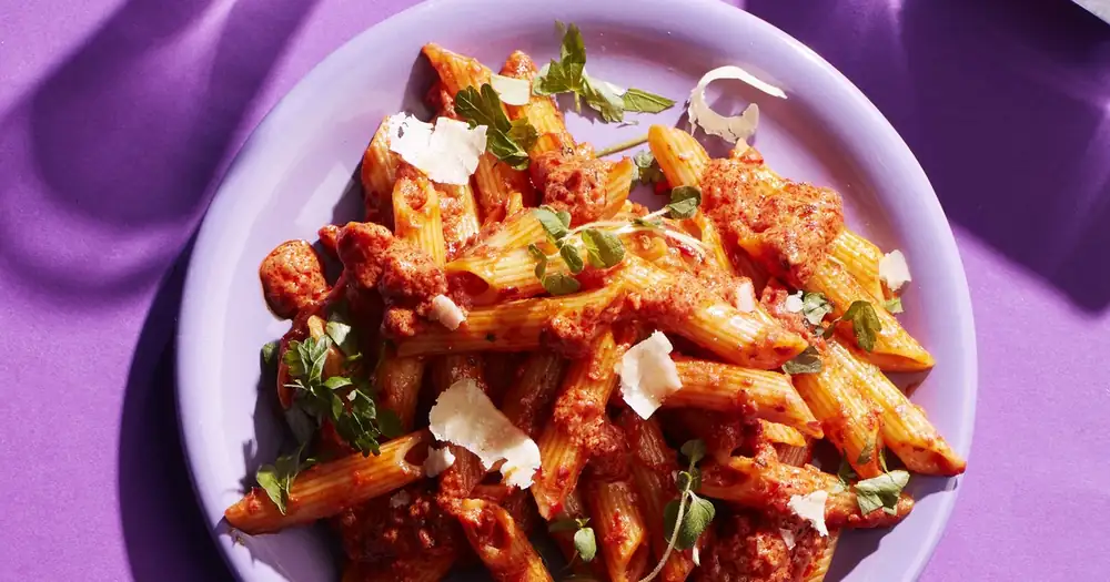 Nduja-vodkapasta