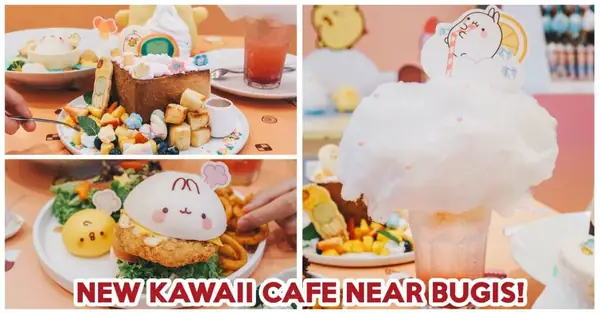 Kumoya abre el café emergente Molang el 18 de febrero