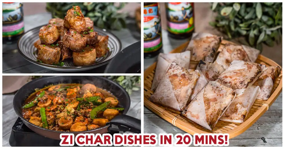 3 Zi Char Recipes You Can Make At Home Such As Paper-Wrapped Chicken And Hotplate Egg Tofu