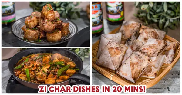 3 Zi Char Recipes You Can Make At Home Such As Paper-Wrapped Chicken And Hotplate Egg Tofu