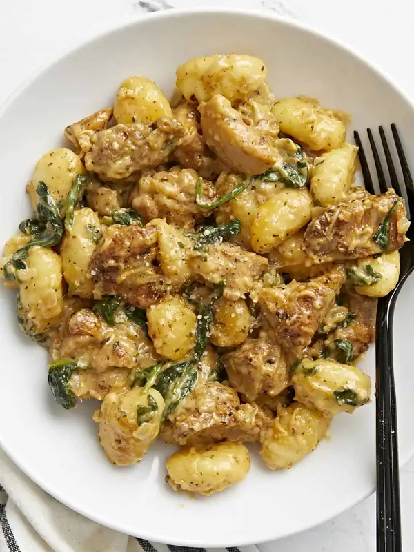 Velvety Creamy Chicken and Gnocchi —one of my favorite one-pot meals!