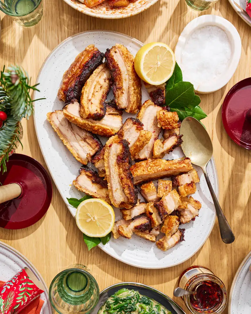 Crispy Sweet and Spicy Candied Pork Belly