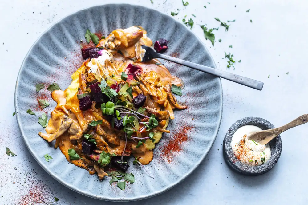 Mushroom stroganoff - Quick and tasty dinner without meat