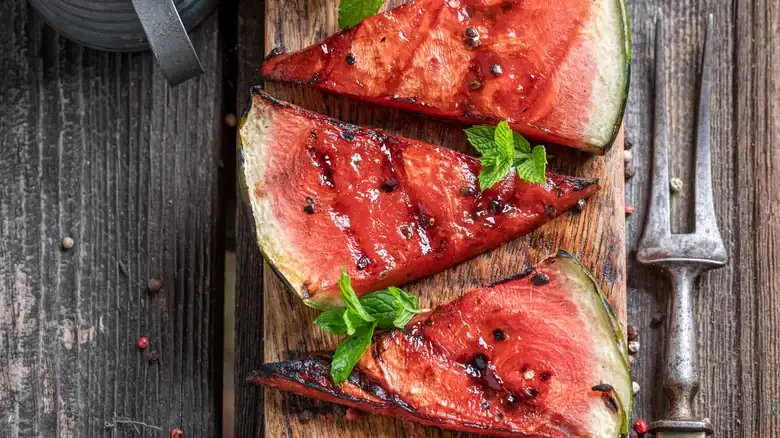 Grilled Watermelon Burgers May Seem Unconventional, But Hear Us Out