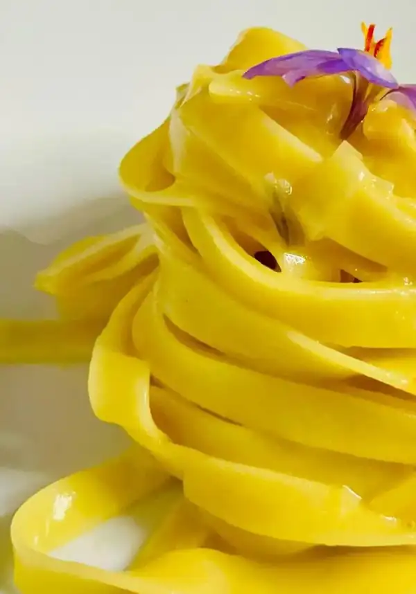Saffron Tagliatelle