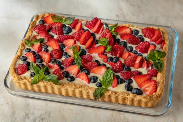 Tarta de frutos del bosque