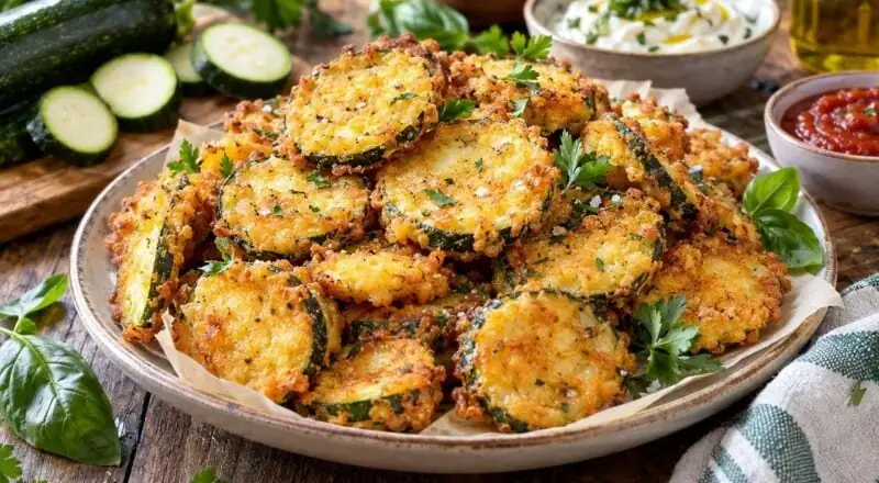 “No more chips”: this Italian recipe transforms courgettes into ultra-crispy appetizers