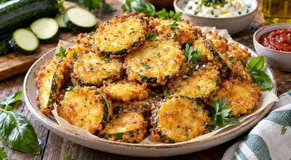 “No more chips”: this Italian recipe transforms courgettes into ultra-crispy appetizers