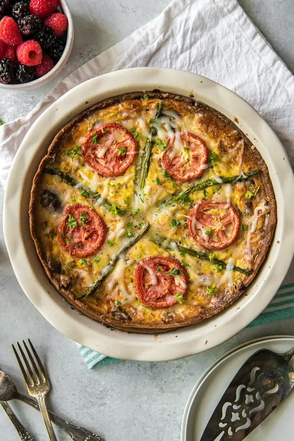 Garden Vegetable Quiche