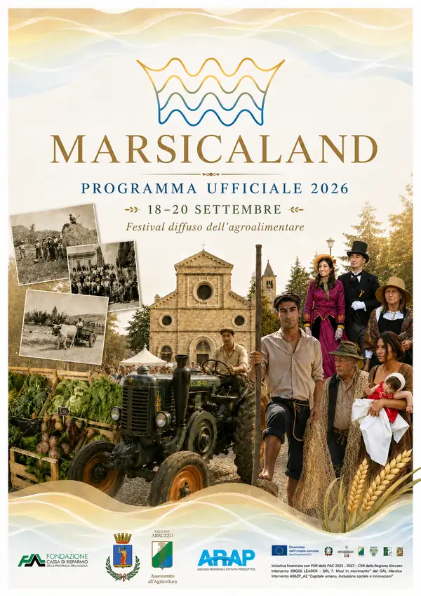 MarsicaLand: un festival de sabor y cultura, del 18 al 20 de septiembre de 2026, Avezzano