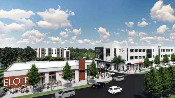 The Southeast Atlanta Food Hall Rising in Woodland Hills Debuts Next Spring on Moreland