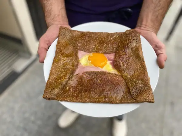 Complete galette recipe